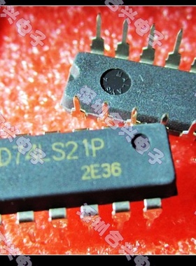 HD74LS21P  SN74LS21N  4输入端双与非门 进口【直拍！全新原装】
