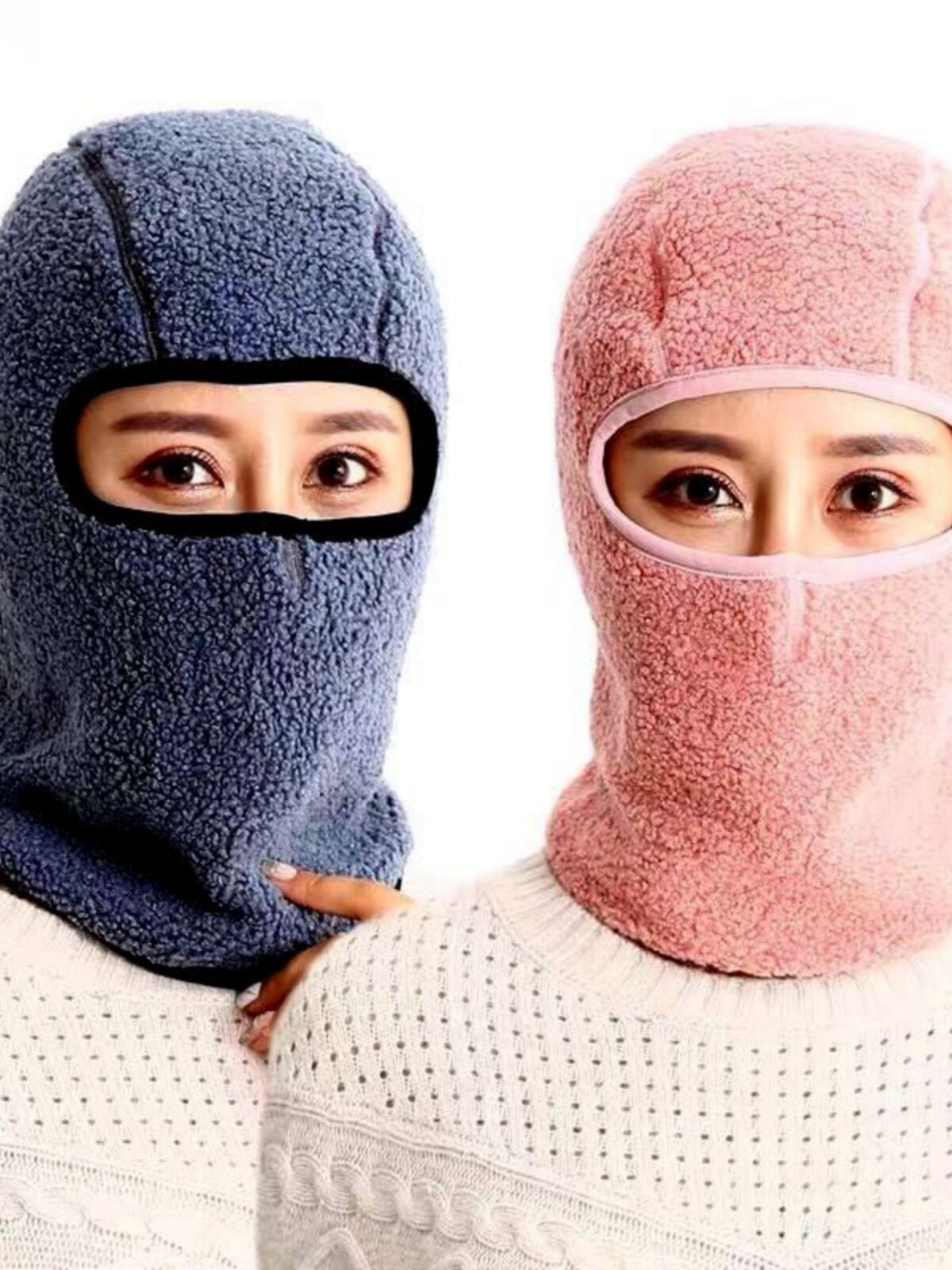 동파방지 및 방풍마스크 안면보호 보온 풀커버 후드 겨울 배달라이더 풀페이스 방한후드