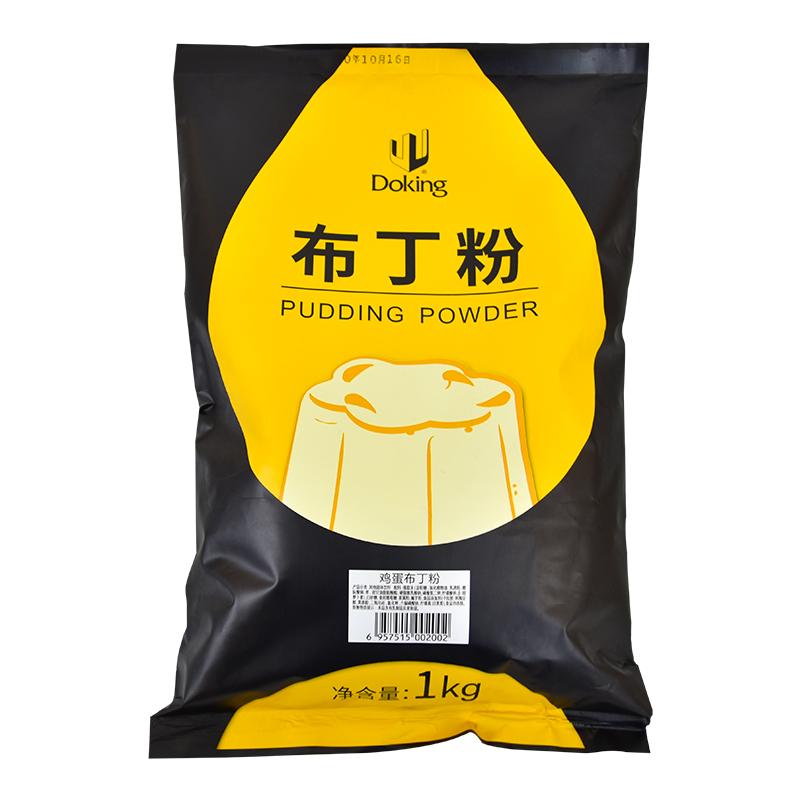 盾皇布丁粉芒果鸡蛋草莓牛奶香芋巧克力果冻正品原料1kg抹茶布丁