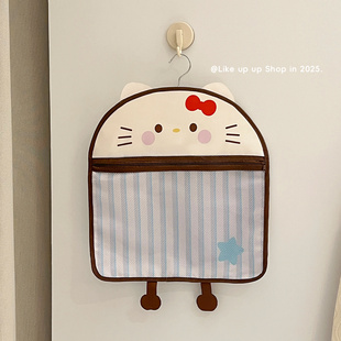 袜子收纳神器宿舍衣柜内衣内裤挂袋悬挂式网兜床头床边整理置物袋