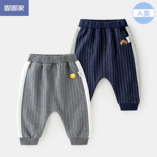 Детские осенние весенние штаны для мальчиков, в западном стиле