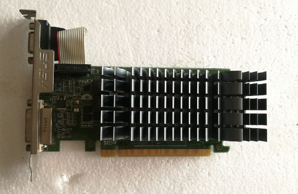 华硕R5310-2GD3/DP显卡静音亮机