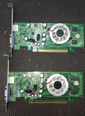 拆机联想原装PCI-E显卡宝龙达BD3776 9300GE G100 256M彩B超显卡