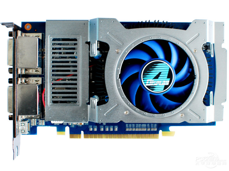 拆机影驰GT440 1G四星黑将GTX560SE海外版 2K炒股办公DVI*4屏显卡