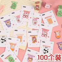 Магнитная закладка Creative Creative Creative Clear Girl Cartoon Coundergarten Детский призовой приз в начальную школу практическая практика