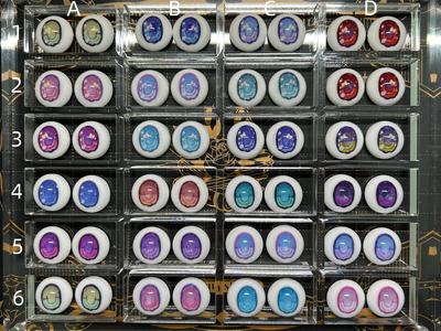 -Angel Whisper- bjd mdd 熊妹 卡通眼 水贴眼 半树脂眼 现货