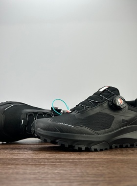 外贸专G！情侣款秋冬户外越野跑鞋BOA旋钮防水全地形缓震慢跑鞋男