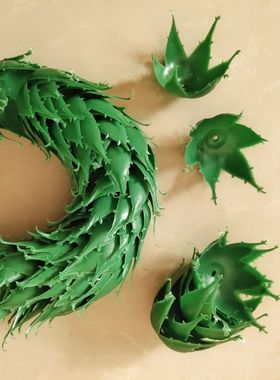 玫瑰花托花丁 手工div制作材料玫瑰花专用大花托丝网花仿真花配件