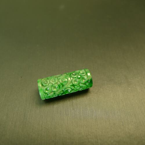 天然A货翡翠雕花钱币路路通