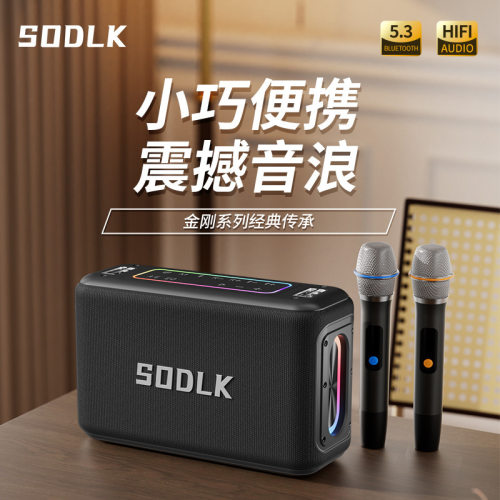 SODLK/声莱客 S530户外便携音响蓝牙音箱大音量便携式低音炮