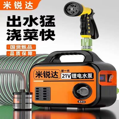 抽水泵小型充电式菜地浇