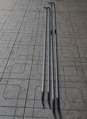 钢管可拆卸撬棍2节3节撬棍木工拆木模可长可短自由变换圆钢订做