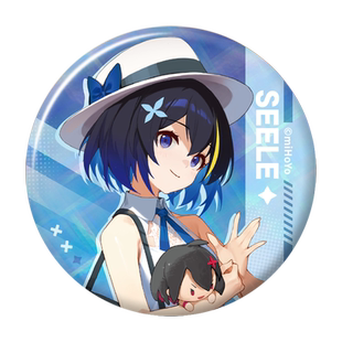 【米哈游/崩坏3】夏日嘉年华系列马口铁徽章希儿 miHoYo