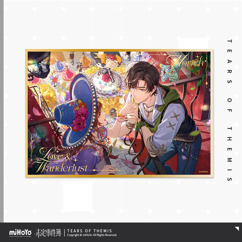 thumbnail for [miHoYo Undecided Case Files] Love Time Travel Chronicle Series PET Shikishi miHoYo