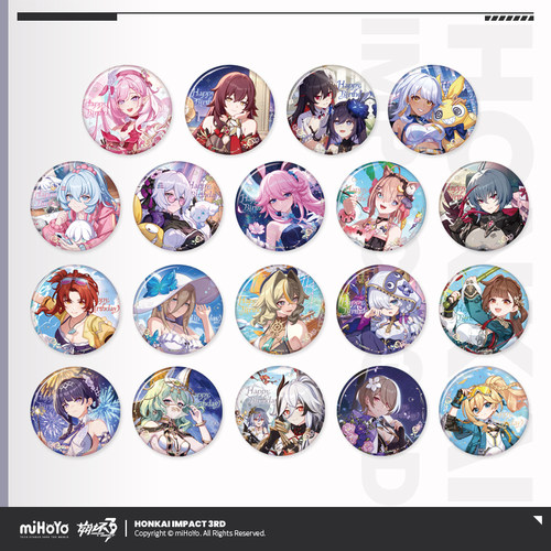 2025年生日贺图系列马口铁徽章