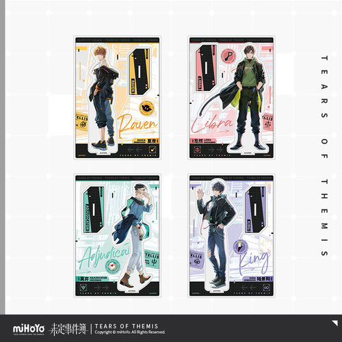 霓影档案系列亚克力立牌