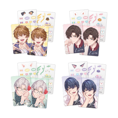 未定事件簿恋心萌动小卡装饰套组