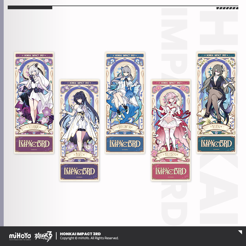 崩坏3夜绽芳华系列镭射收藏票