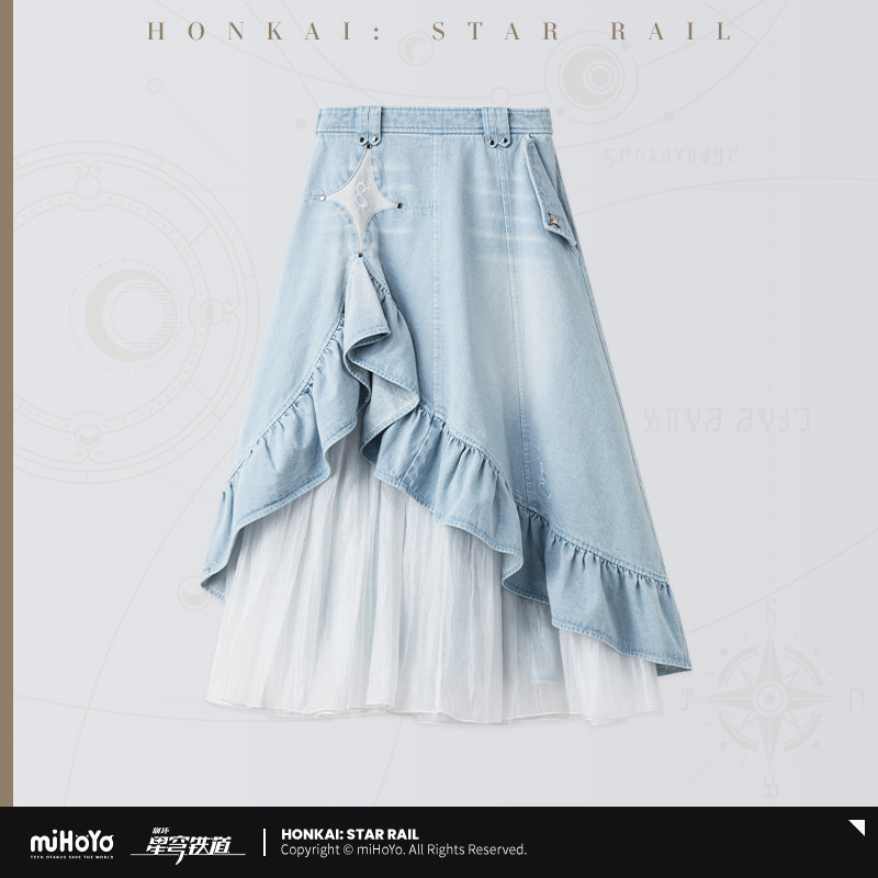 thumbnail for [miHoYo Honkai: Star Rail] Xilian Theme Impression Series denim skirt miHoYo