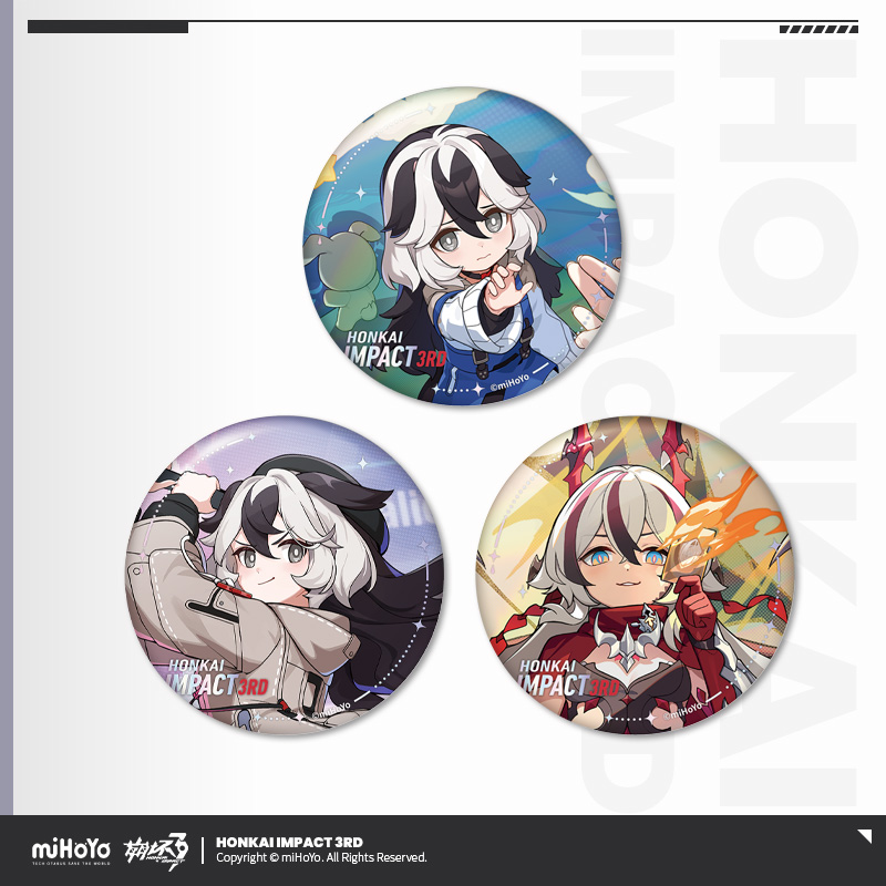 第二部圣痕系列马口铁徽章套装