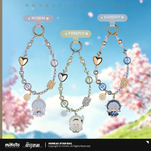 季节娃娃系列手机挂绳盲盒