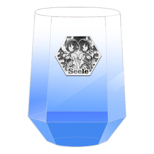 【米哈游/崩坏3】女武神侧颜系列铭牌玻璃杯琪亚娜希儿 miHoYo