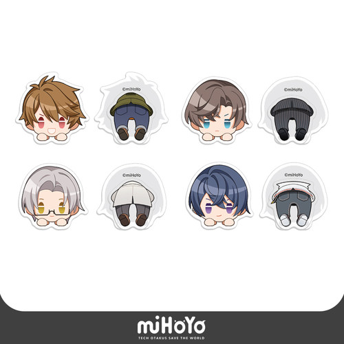 日常系列Q版亚克力夹子