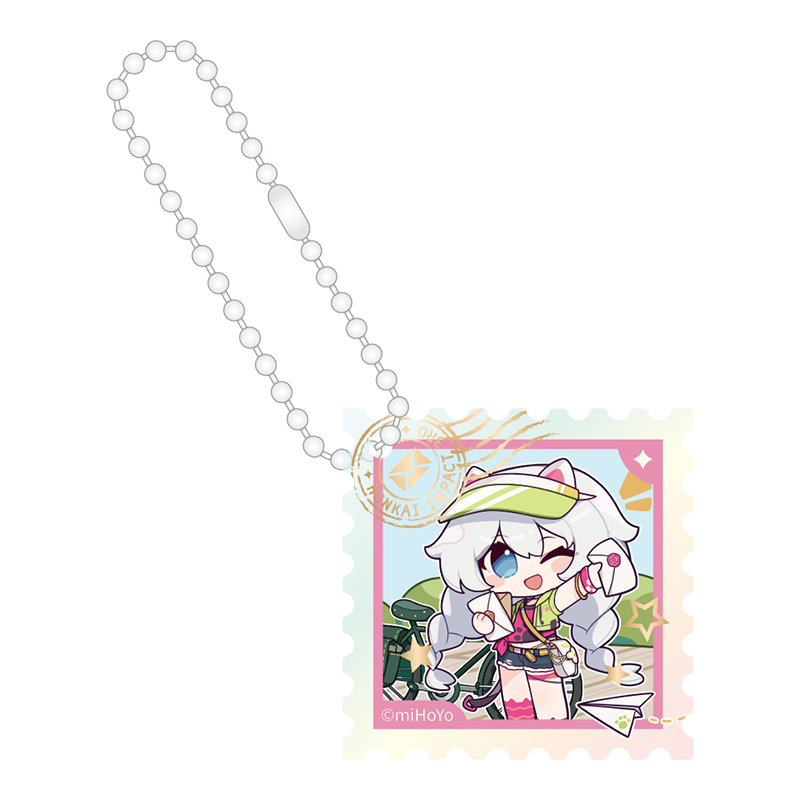 【米哈游/崩坏3】舰桥来信系列邮票亚克力挂件琪芽布洛 miHoYo