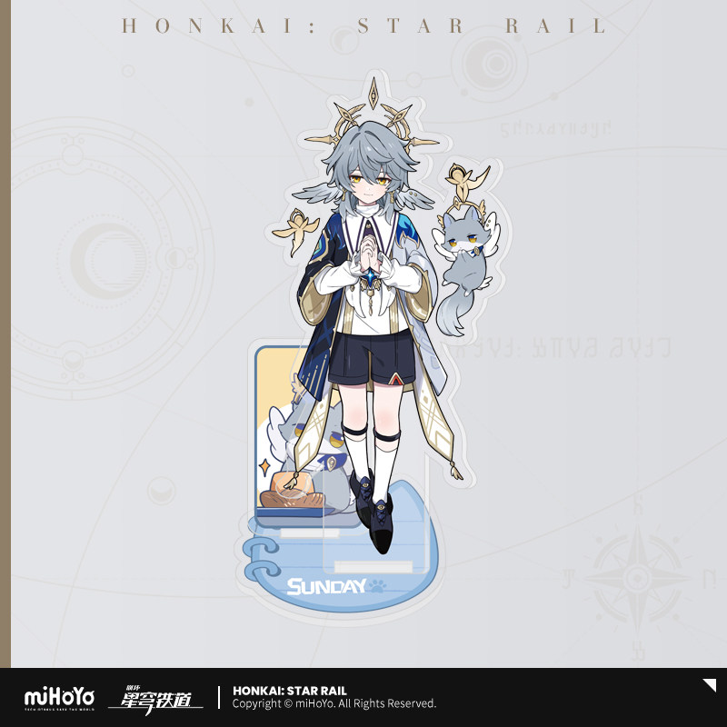 thumbnail for [miHoYo/Honkai: Star Dome Railway] Little Dotted Cat Series Acrylic Stand miHoYo