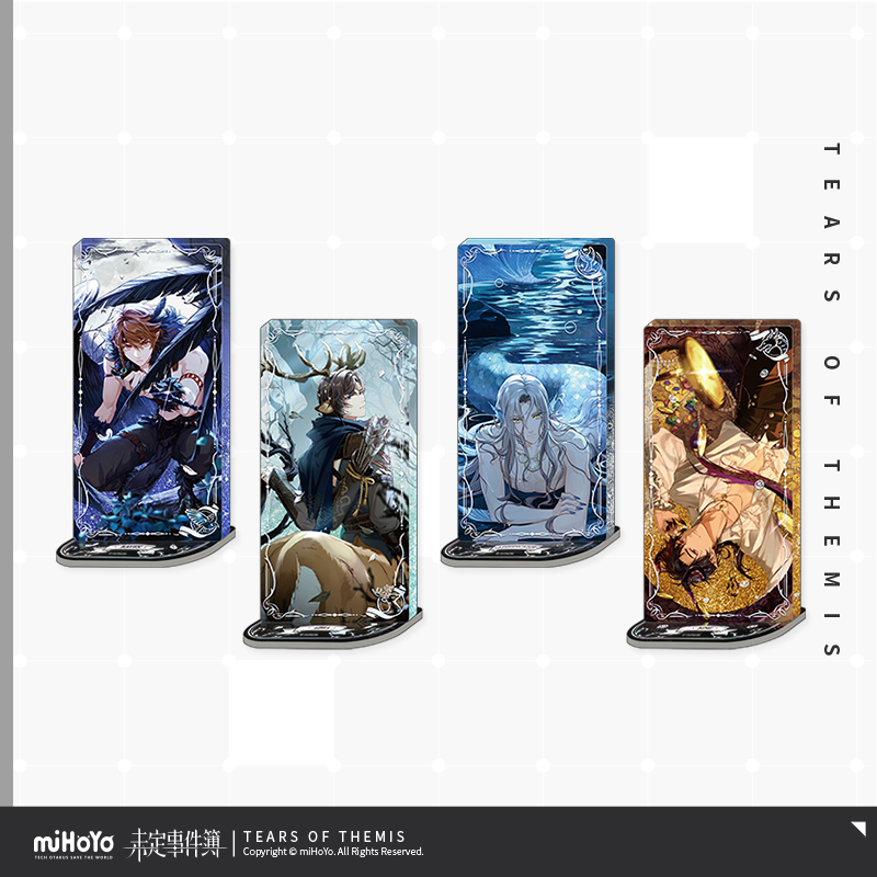 漫想夜话亚克力流沙立牌