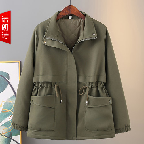 时尚妈妈收腰棉服秋冬保暖韩版