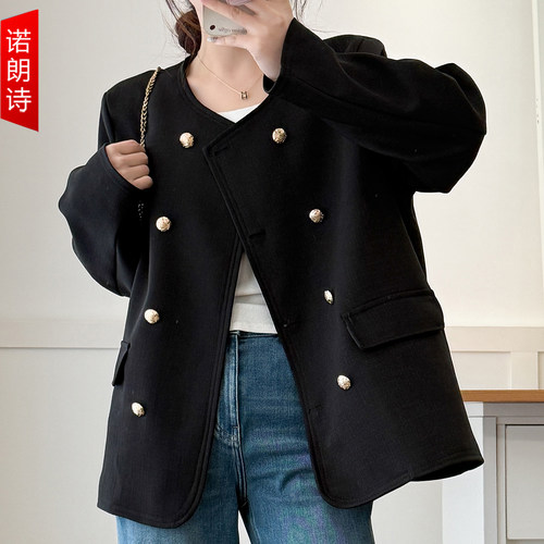 大码女装时尚小香风外套2026秋季