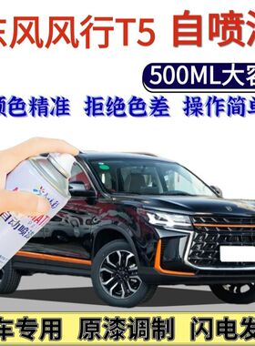 东风风行T5专用自喷漆星耀黑色划痕修复皓月灰碧玉青琉璃红珍珠白