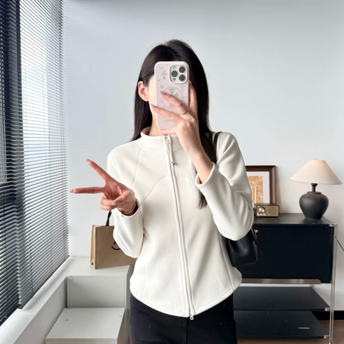 2026新款秋冬女石墨烯小蛮腰修身显瘦立领长袖冲锋衣内胆保暖上衣