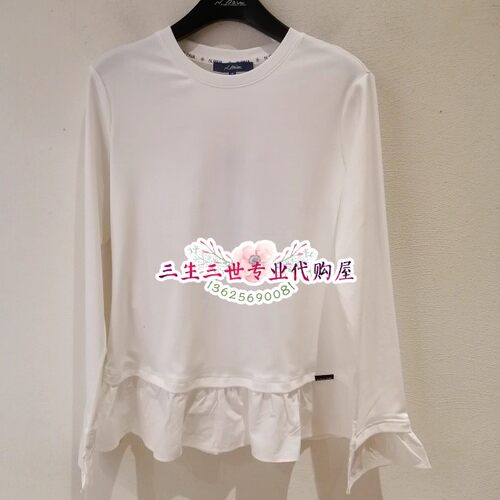 25秋冬N.Paia/恩派雅专柜正品 T恤 XNKAC5310AW-596