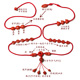 生肖蛇年本命年红腰带红绳腰链女男本命年腰带腰绳性感虎猪猴龙