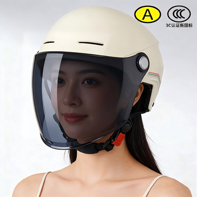 YEMA野马新国标半盔防晒防风