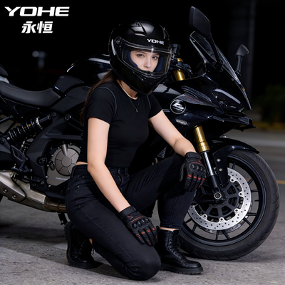 永恒头盔摩托车男机车女冬季全盔防寒四季电动安全帽蓝牙