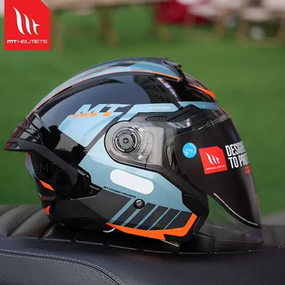 西班牙MT星际头盔3/4盔四季通用
