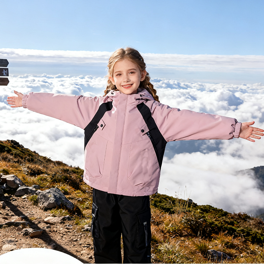 女童风衣加绒外套2025新款儿童洋气双面穿着休闲户外加厚外套上衣,童装/婴儿装/亲子装,风衣,淘宝优惠券,粉丝福利购,淘宝优惠卷