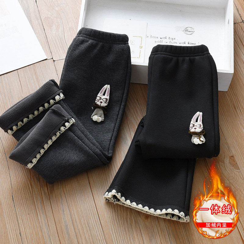 女童打底裤加绒秋冬新款外穿洋气儿童薄绒裤子女宝宝一体保暖棉裤,童装/婴儿装/亲子装,裤子,淘宝优惠券,粉丝福利购,淘宝优惠卷