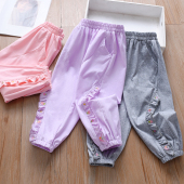女孩韩版 洋气裤 儿童夏季 女童春装 子宝宝休闲长裤 2026新款 裤 运动裤