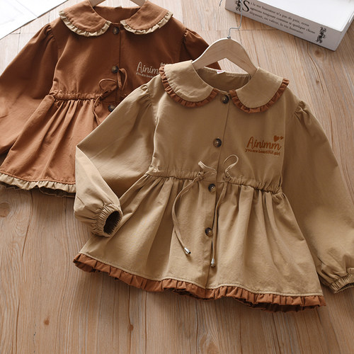 爱妮萌萌女童韩版外套秋装中大童