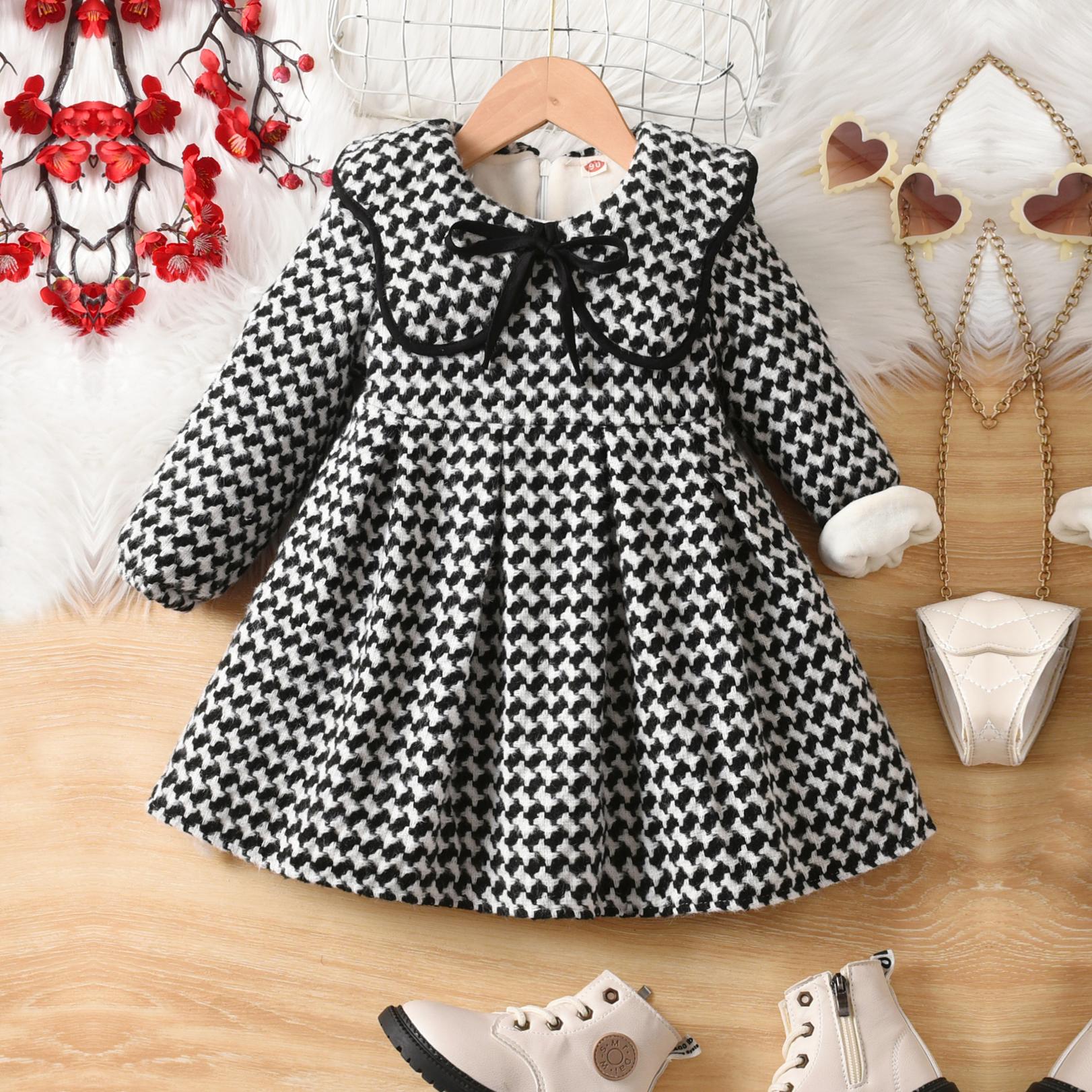 女童连衣裙2025新款冬季洋气小女孩公主裙秋装儿童装加绒秋冬裙子