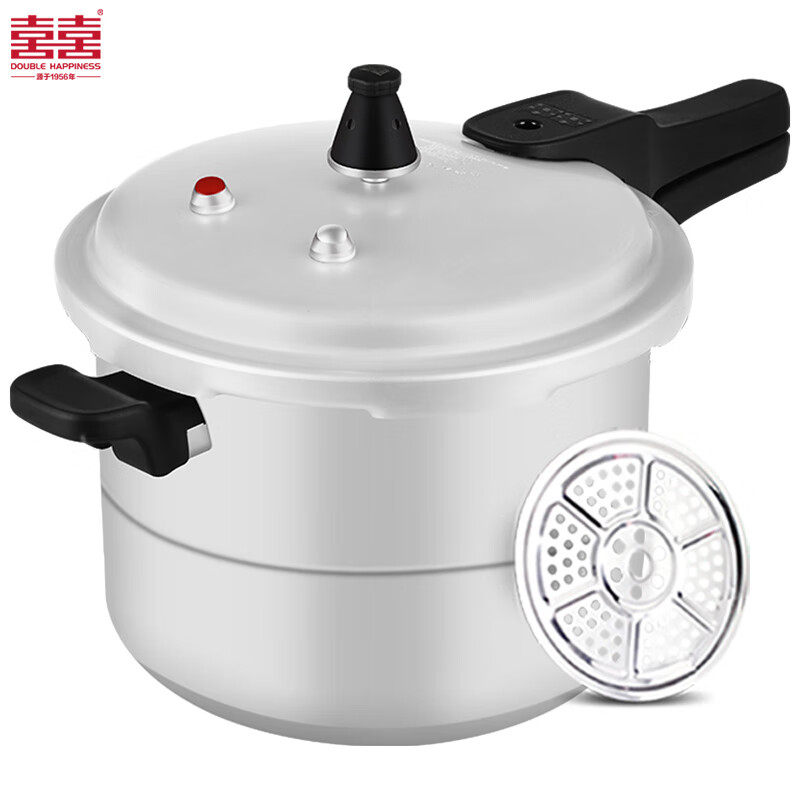 双喜高压锅家用燃气电磁炉通用加厚大容量商用防爆压力锅旗舰正品