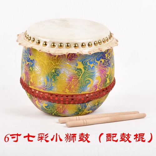 舞狮醒狮鼓儿童小狮子狮子头狮头