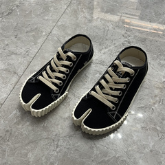 Maison Margiela/马吉拉MM6经典Tabi分趾鞋情侣款休闲低帮帆布鞋