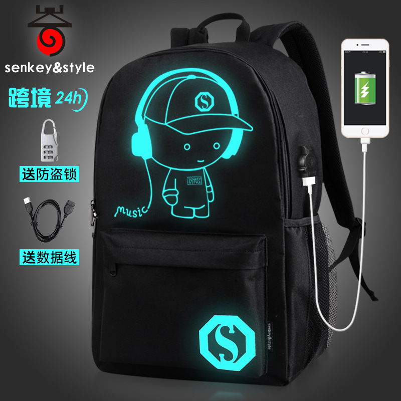 ¸öÐÔµçÄÔ°üÖÐѧÉúÊé°üÄÐʿҹ¹âÂÃÐÐusb»§Íâ±³°üÅ®º«°æÐÝÏÐË«¼ç°ü