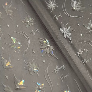 钻石蝴蝶美甲贴纸演唱会脸贴舞台化妆容儿童面脸部贴饰品闪亮免胶