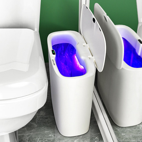 紫外线杀菌智能感应式垃圾桶防水